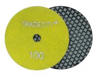 Алмазные гибкие шлифовальные круги Крестик Pads 7-STEP №100 100D