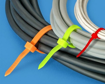 Стяжки нейлоновые 4.8x400мм хомуты 50шт.